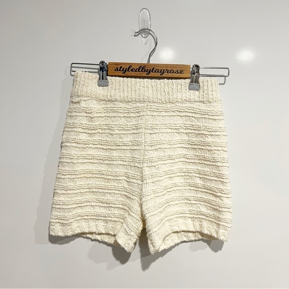 Free People Malibu Sweater Knit Shorts - Picture 2 of 5